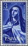 Spain 1962 Teresian Reform 3 PTS Blue Edifil 1430